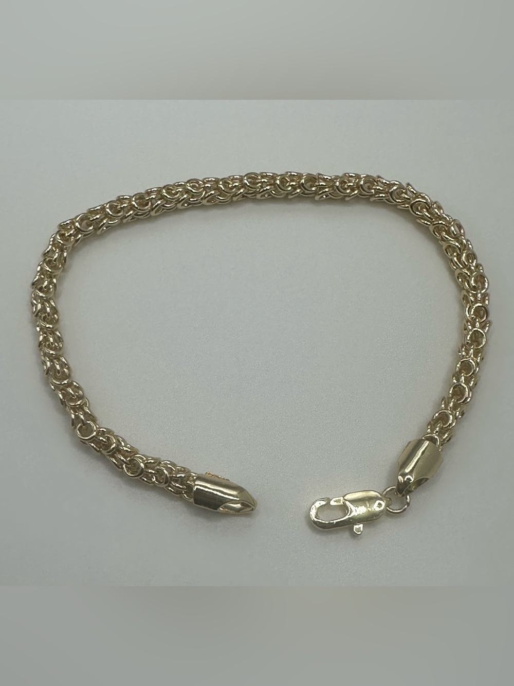 Gold Filled Byzantine Chain Bracelet